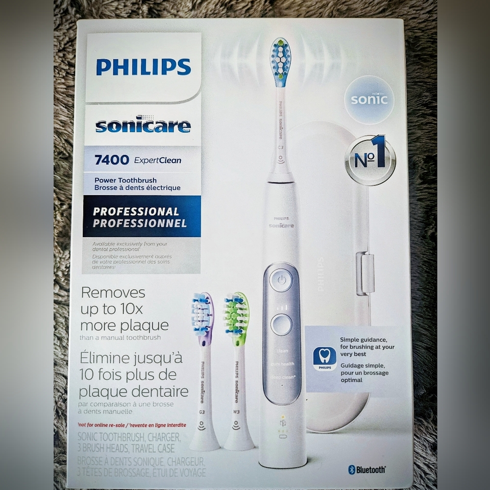 New‼️Philips Sonicare 7400 ExpertClean in White